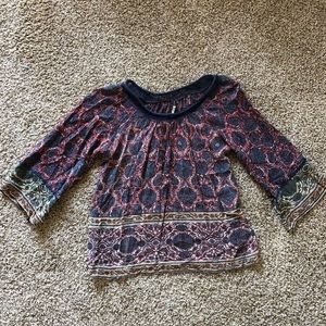 Plenty by Tracy Reese Boho shirt XS